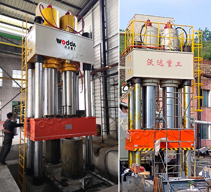 坩埚液壓機