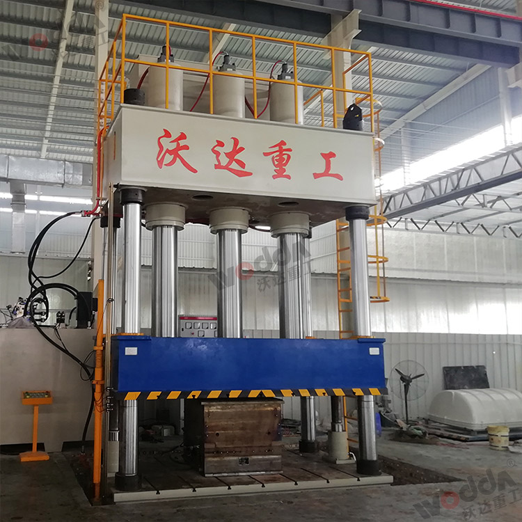 1000噸玻(bō)璃鋼風機液壓機
