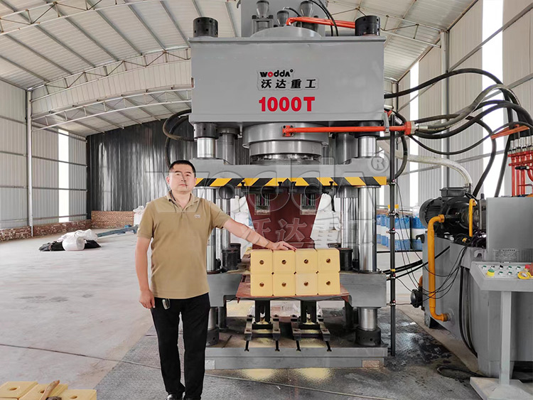 1000噸(dūn)鹽磚機
